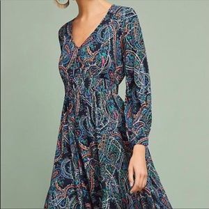 Anthropologie Maeve Maplewood Dress